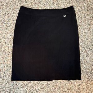 New York & Company Black Straight Pencil Skirt 10